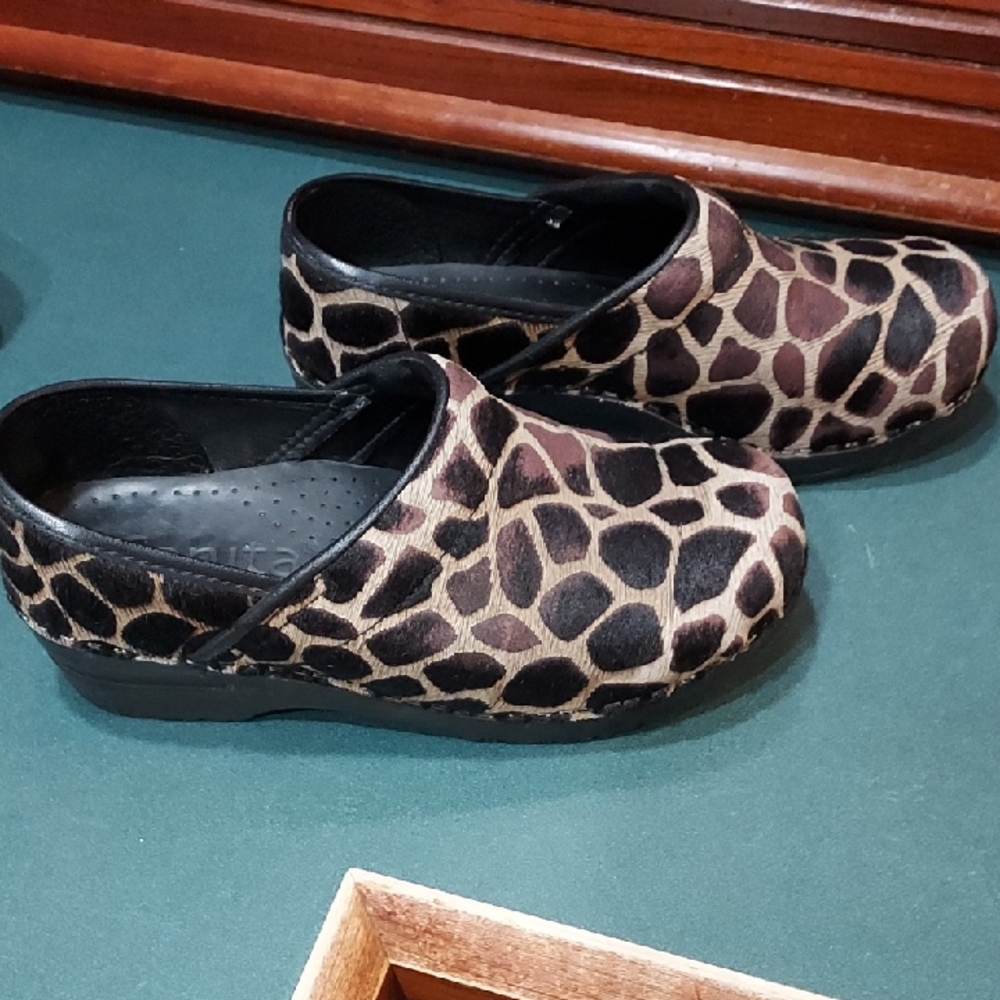 Sanita Animal Print Clog